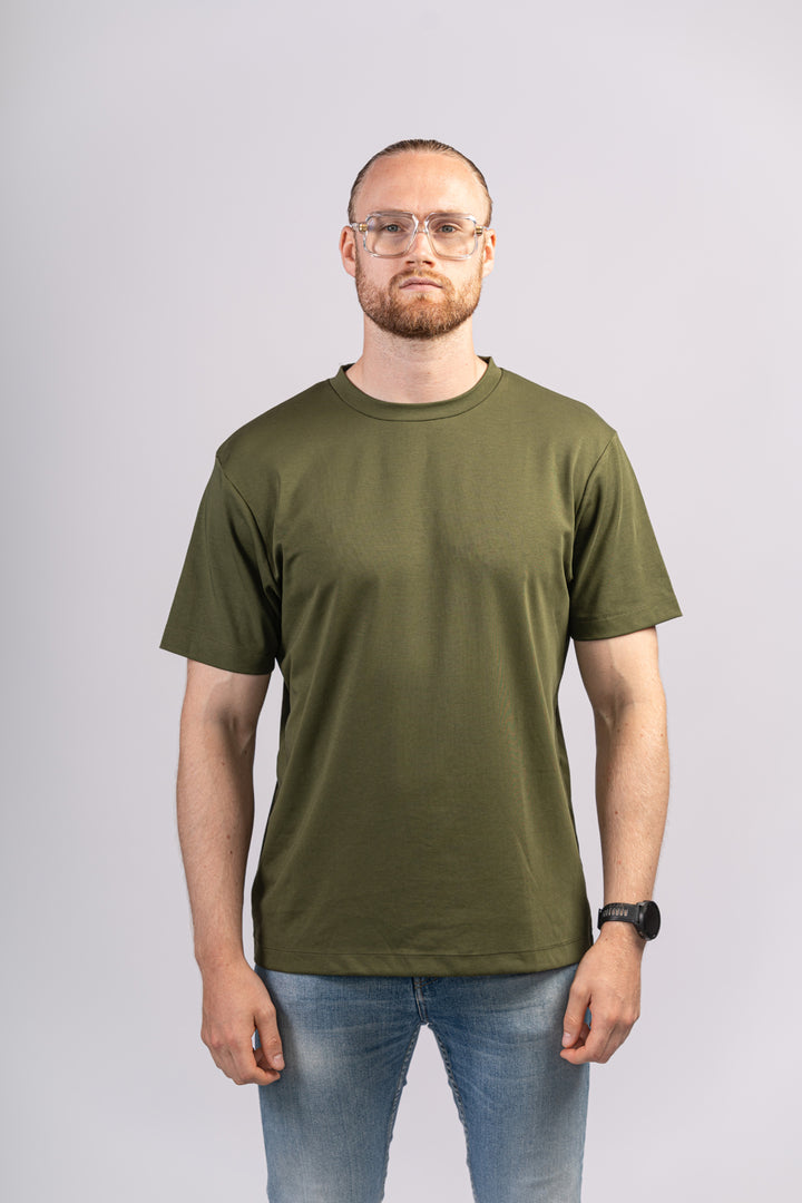 OLIVE GREEN T-SHIRT