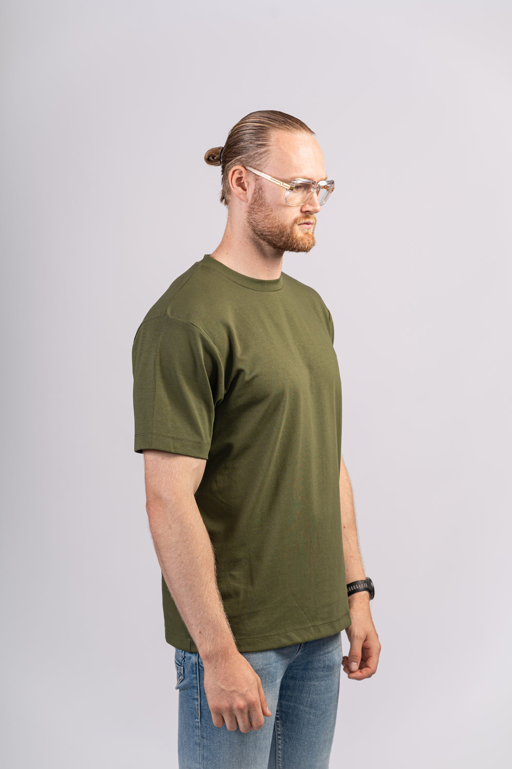 OLIVE GREEN T-SHIRT