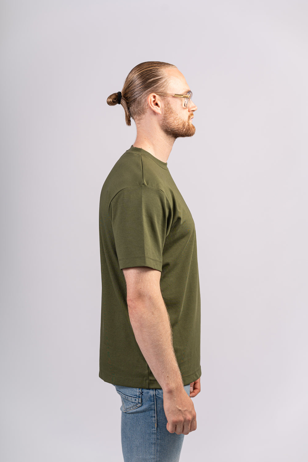 OLIVE GREEN T-SHIRT