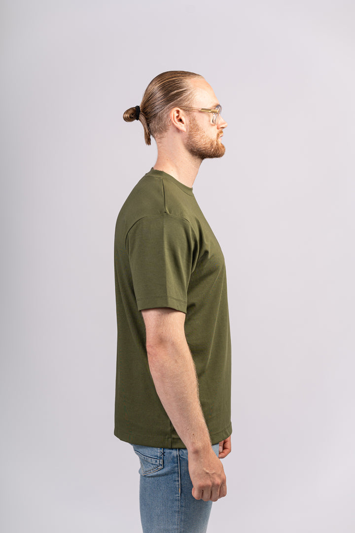 OLIVE GREEN T-SHIRT