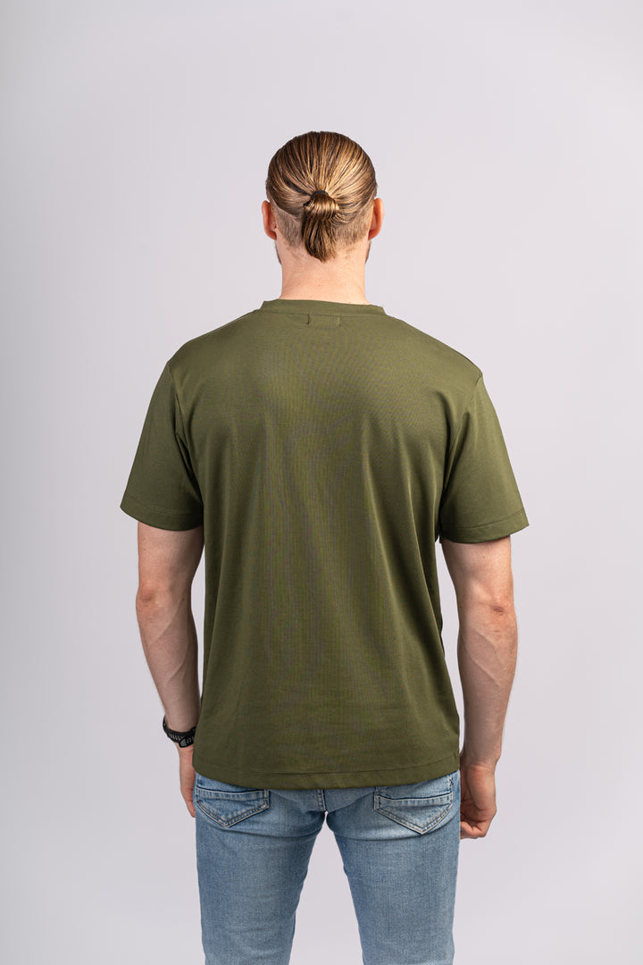 OLIVE GREEN T-SHIRT