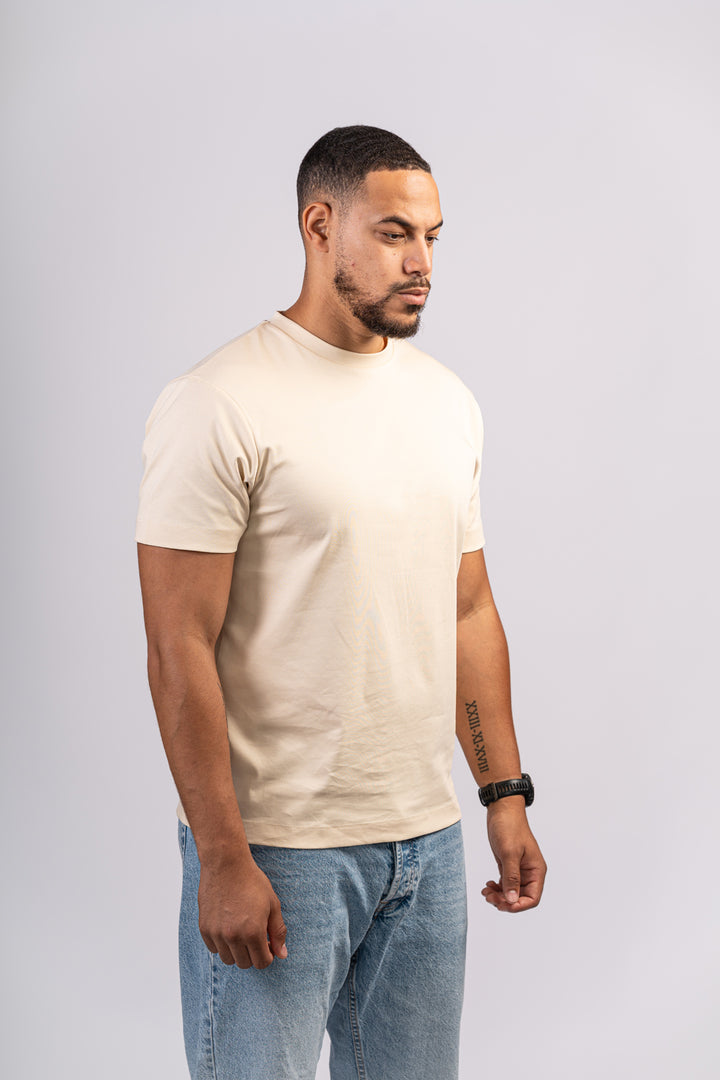 ALMOND BEIGE T-SHIRT