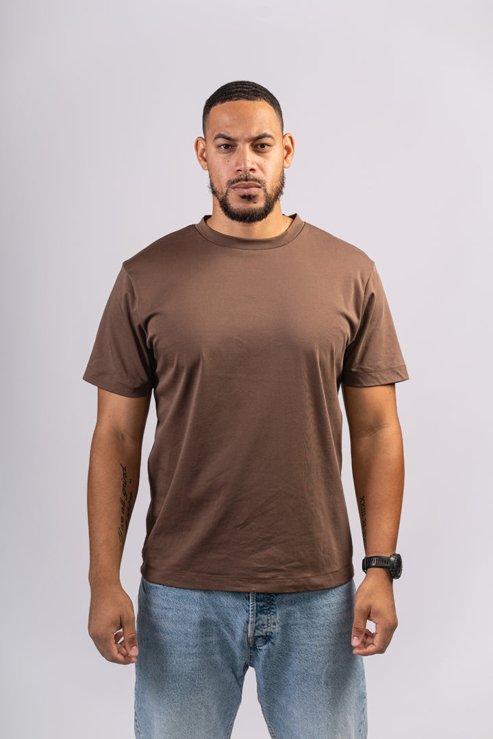 MOCHA BROWN T-SHIRT