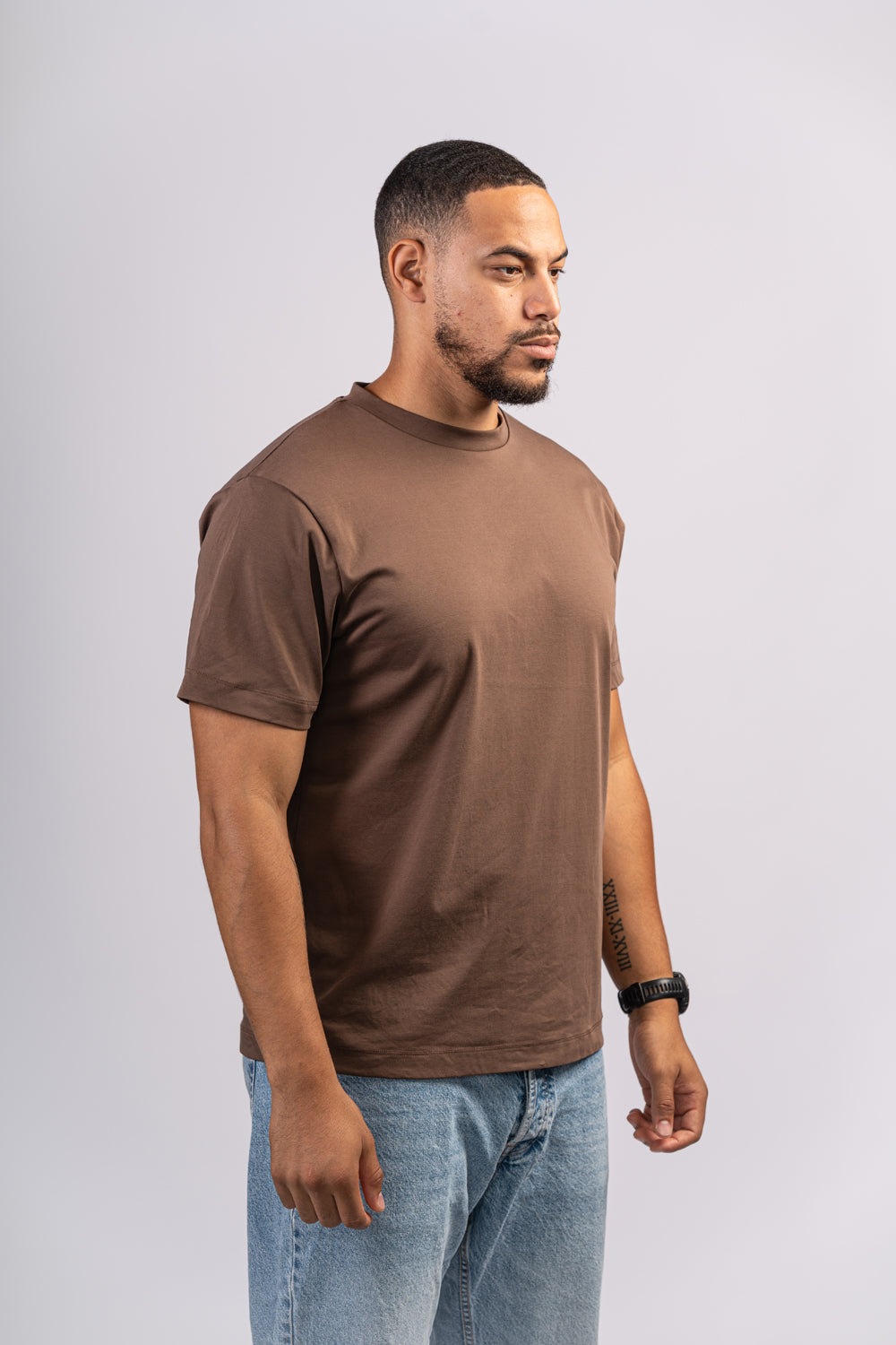 MOCHA BROWN T-SHIRT