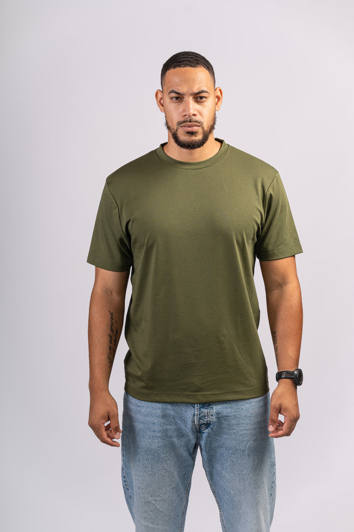 OLIVE GREEN T-SHIRT