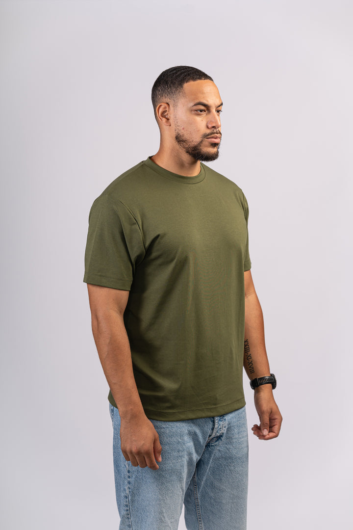 OLIVE GREEN T-SHIRT