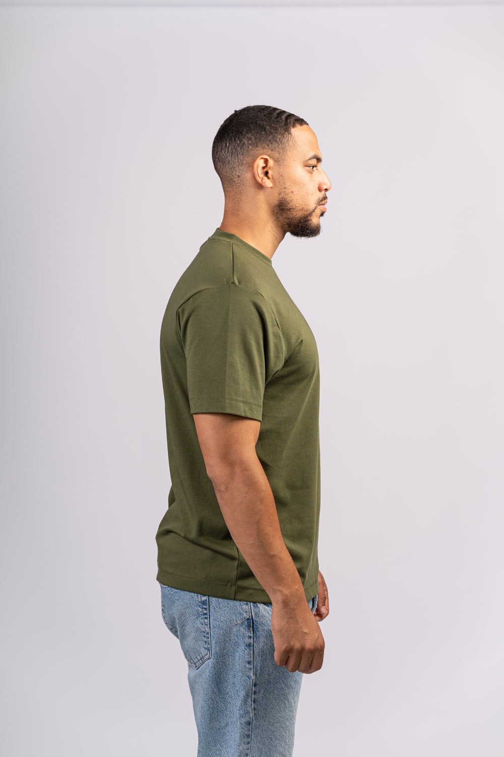 OLIVE GREEN T-SHIRT