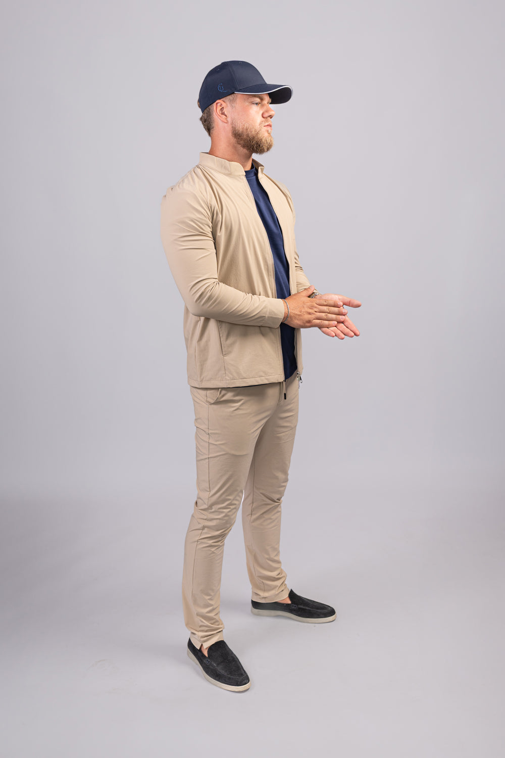 ALMOND BEIGE TRACKSUIT