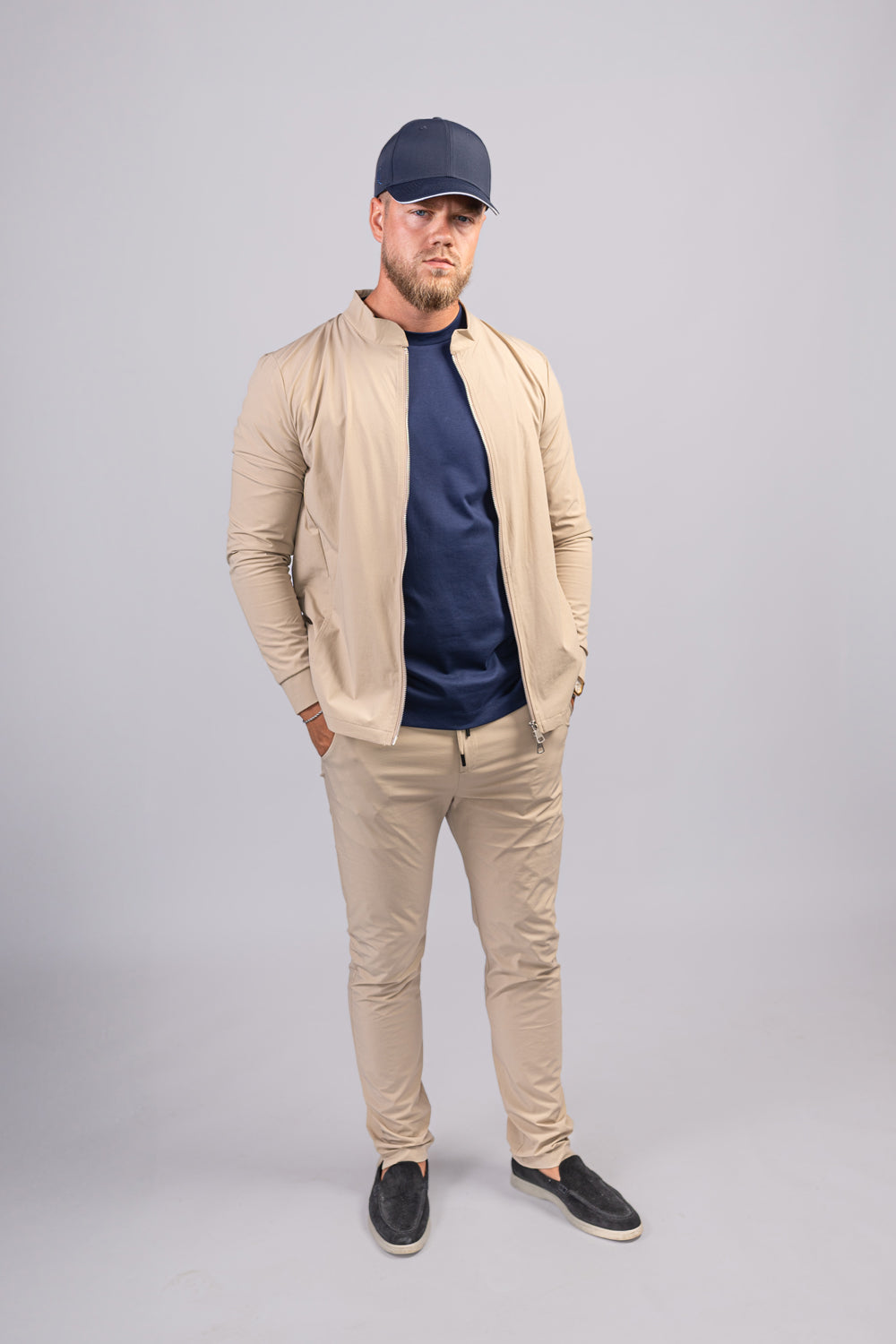 ALMOND BEIGE TRACKSUIT