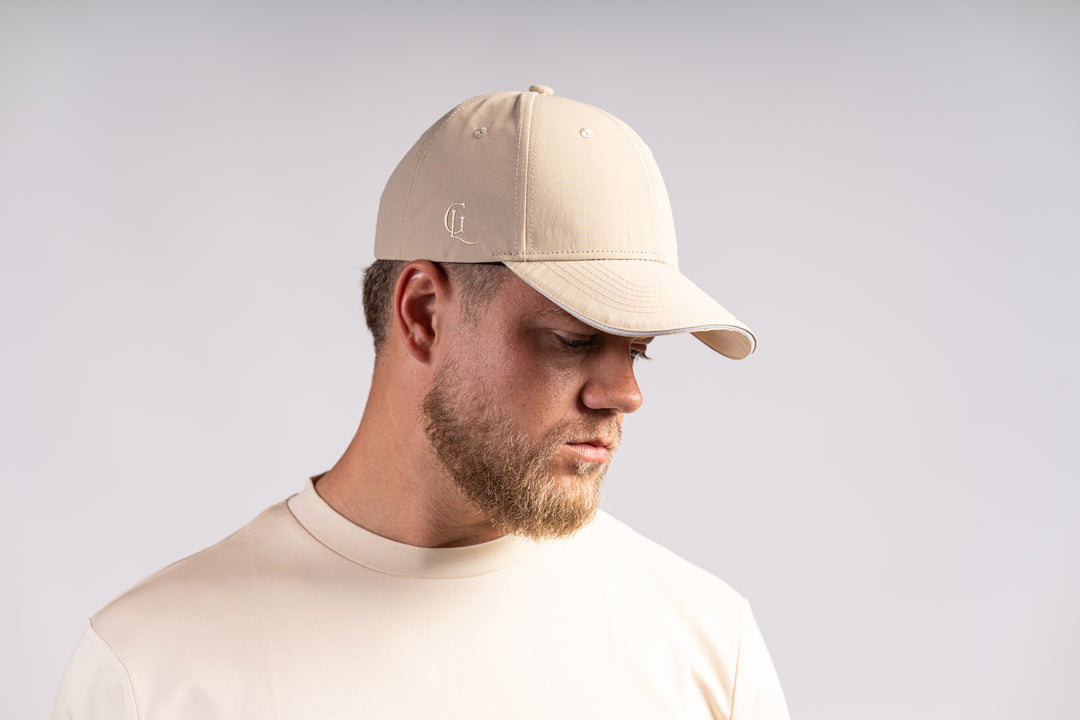 ALMOND BEIGE CAP