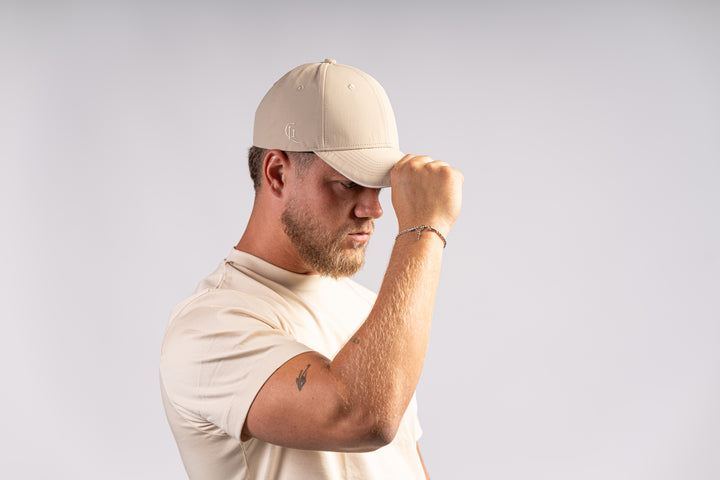 ALMOND BEIGE CAP