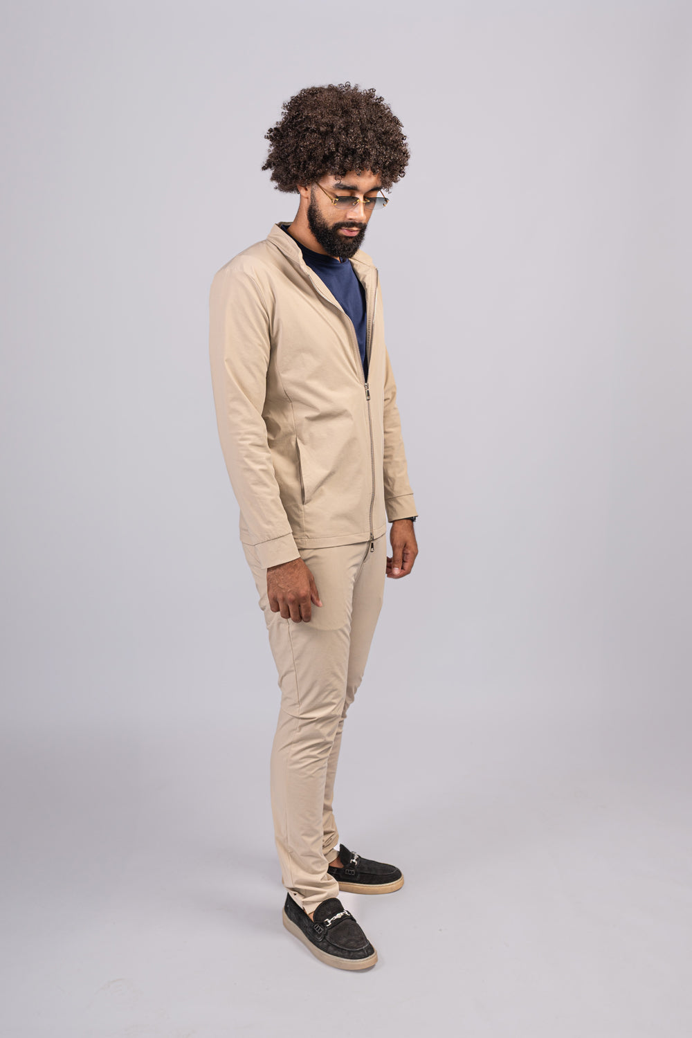 ALMOND BEIGE TRACKSUIT