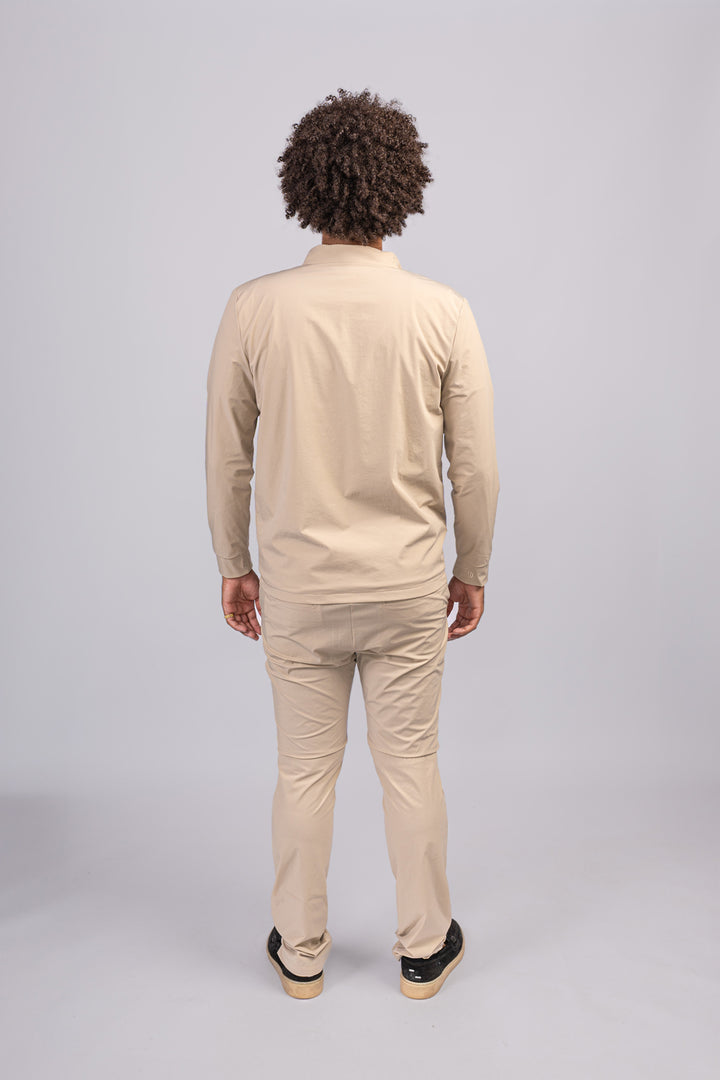 ALMOND BEIGE TRACKSUIT