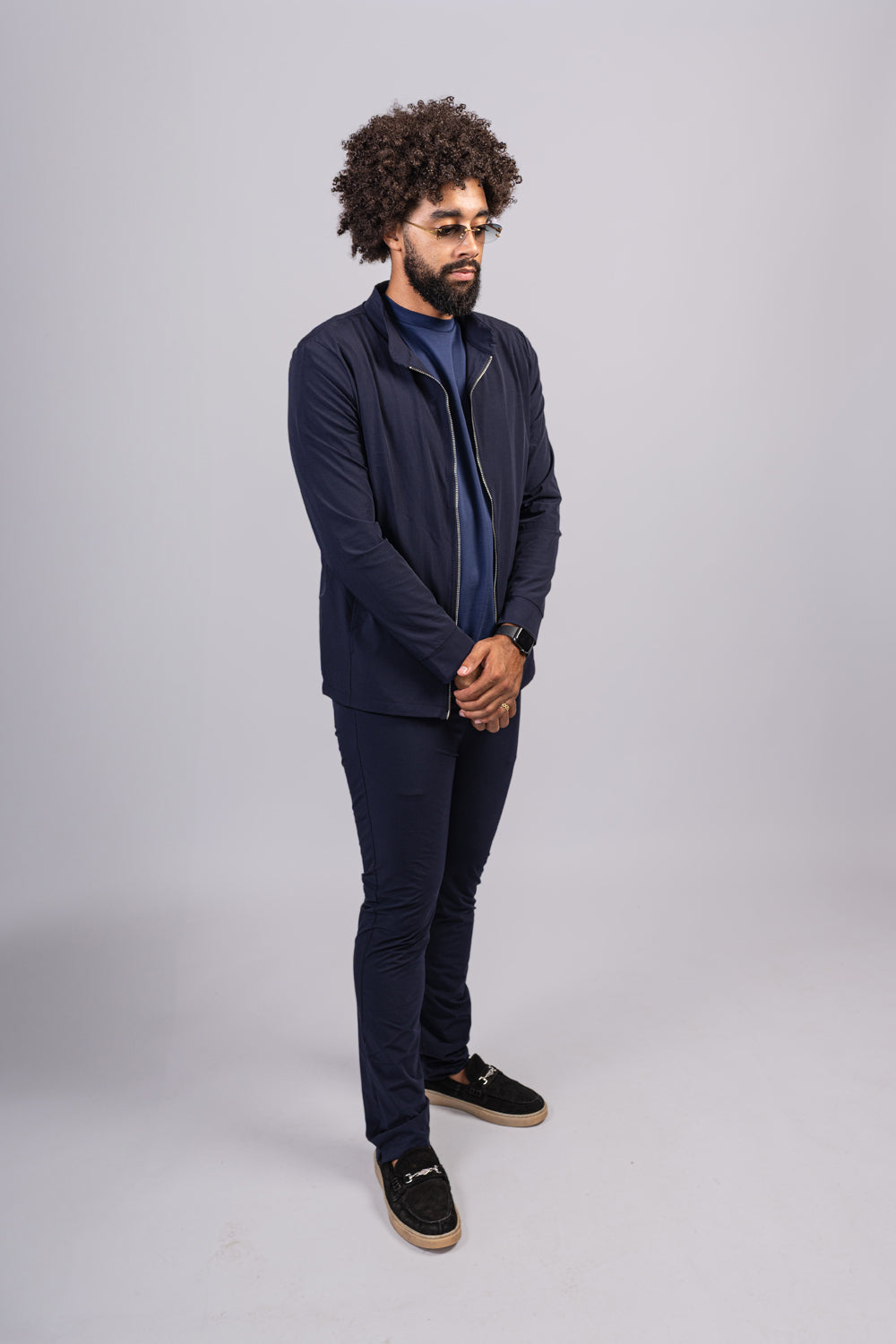 MIDNIGHT BLUE TRACKSUIT