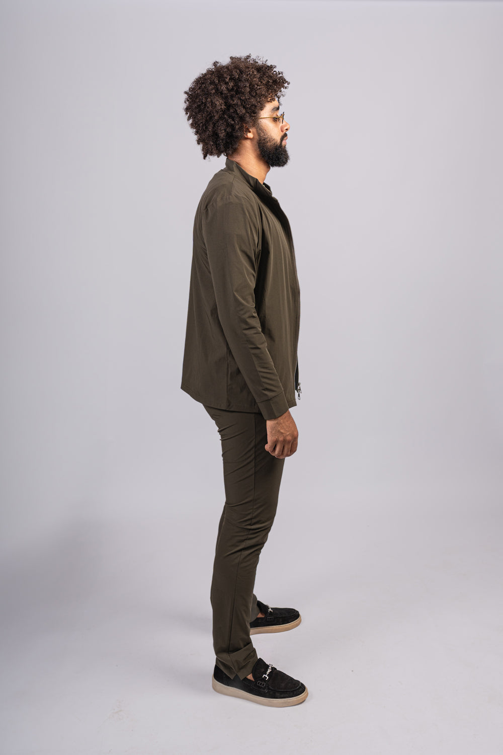 OLIVE GREEN TRACKSUIT