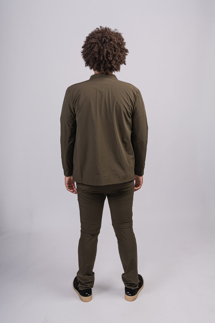 OLIVE GREEN TRACKSUIT