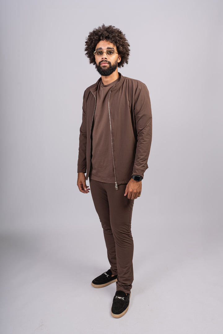 MOCHA BROWN TRACKSUIT