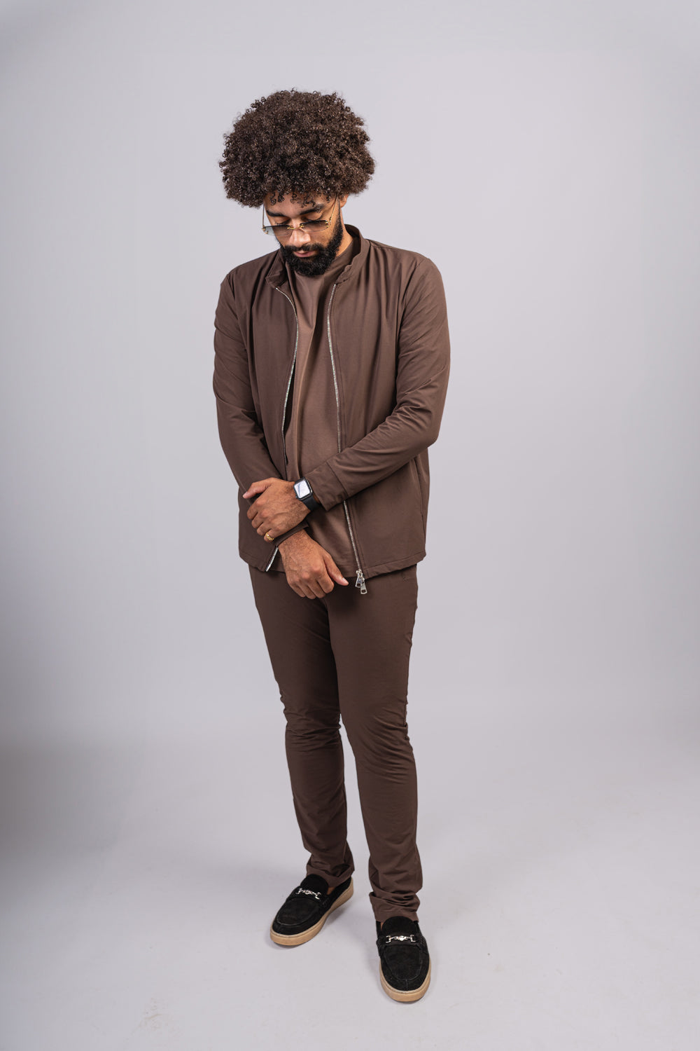 MOCHA BROWN TRACKSUIT