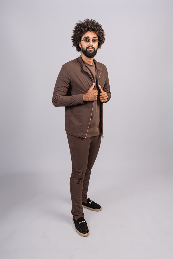 MOCHA BROWN TRACKSUIT