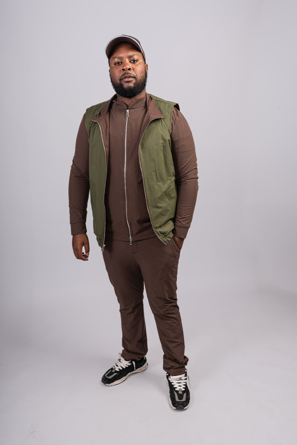 FULL GIANLUCA SET GREEN/BROWN