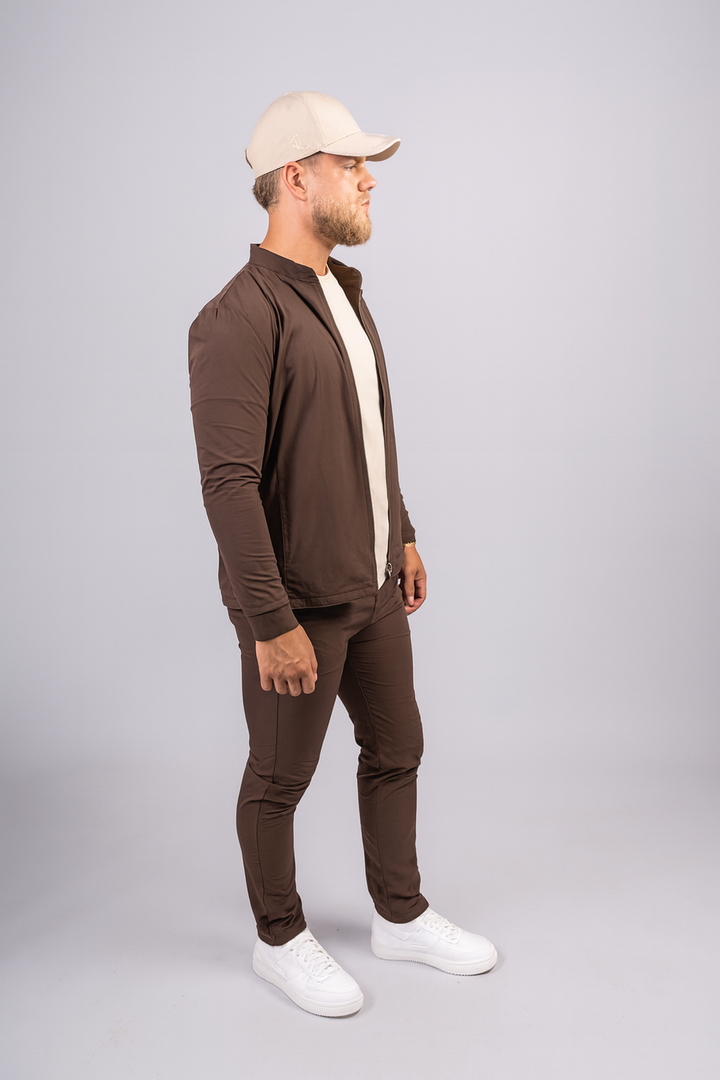 MOCHA BROWN TRACKSUIT