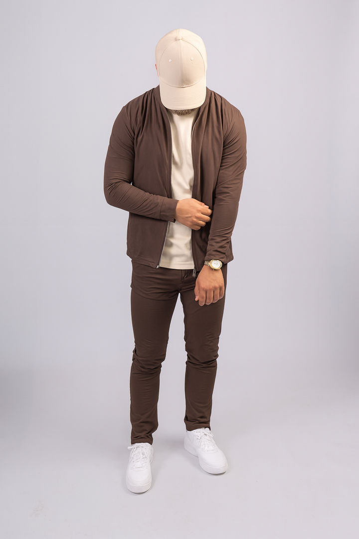 MOCHA BROWN TRACKSUIT